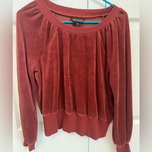 Shyanne Women's Smocked Waist Long Sleeve Crop Top